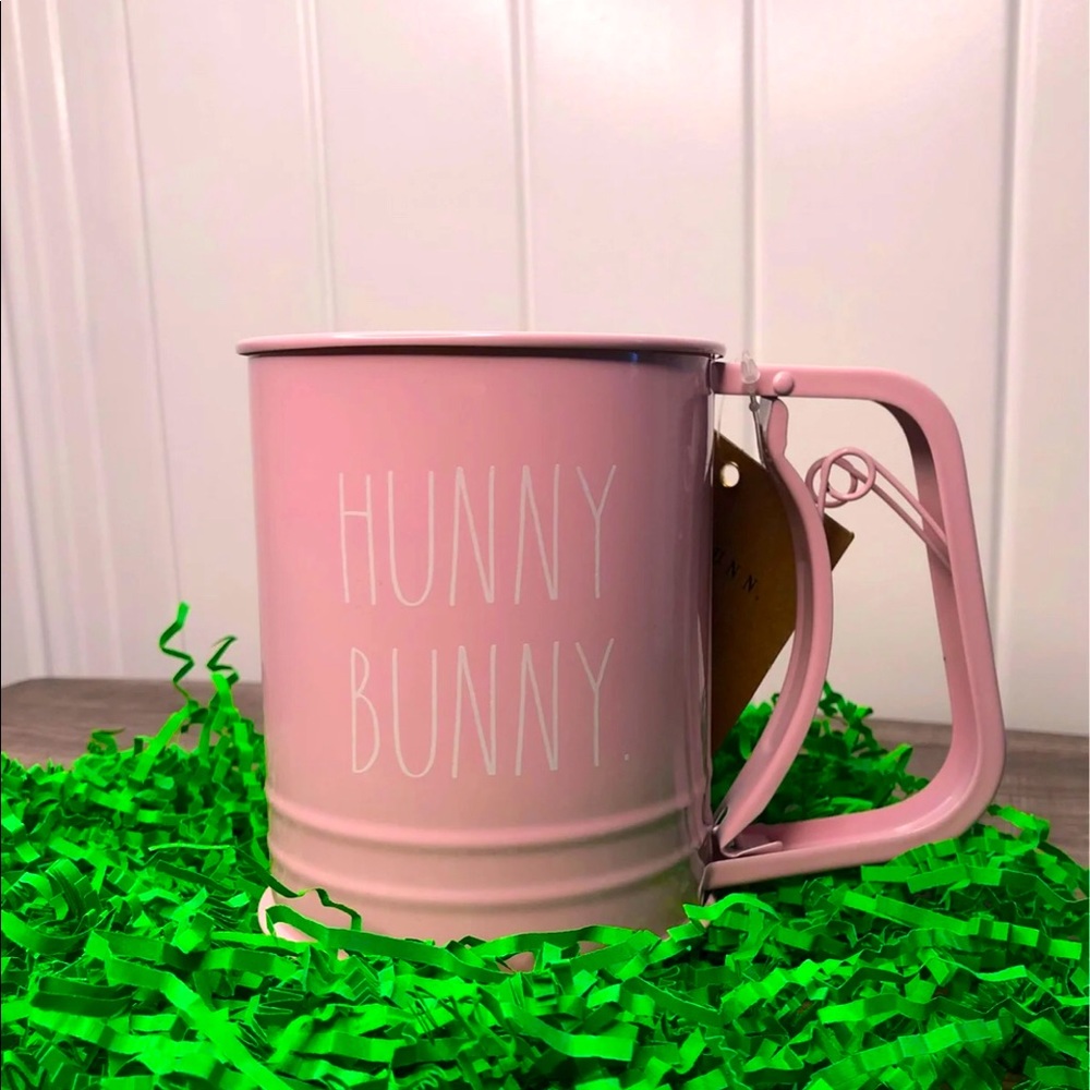 Rae Dunn Pink Hunny Bunny 3Cup Flour Sifter Easter